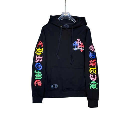 SWEAT CHROME HEARTS CROSS « WHITE/MULTICOLOR » | La Croix Arc-En-Ciel
