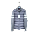 DOUDOUNE MONCLER À MANCHES TRICOTÉES GRIS - INNOVATION ALPINE