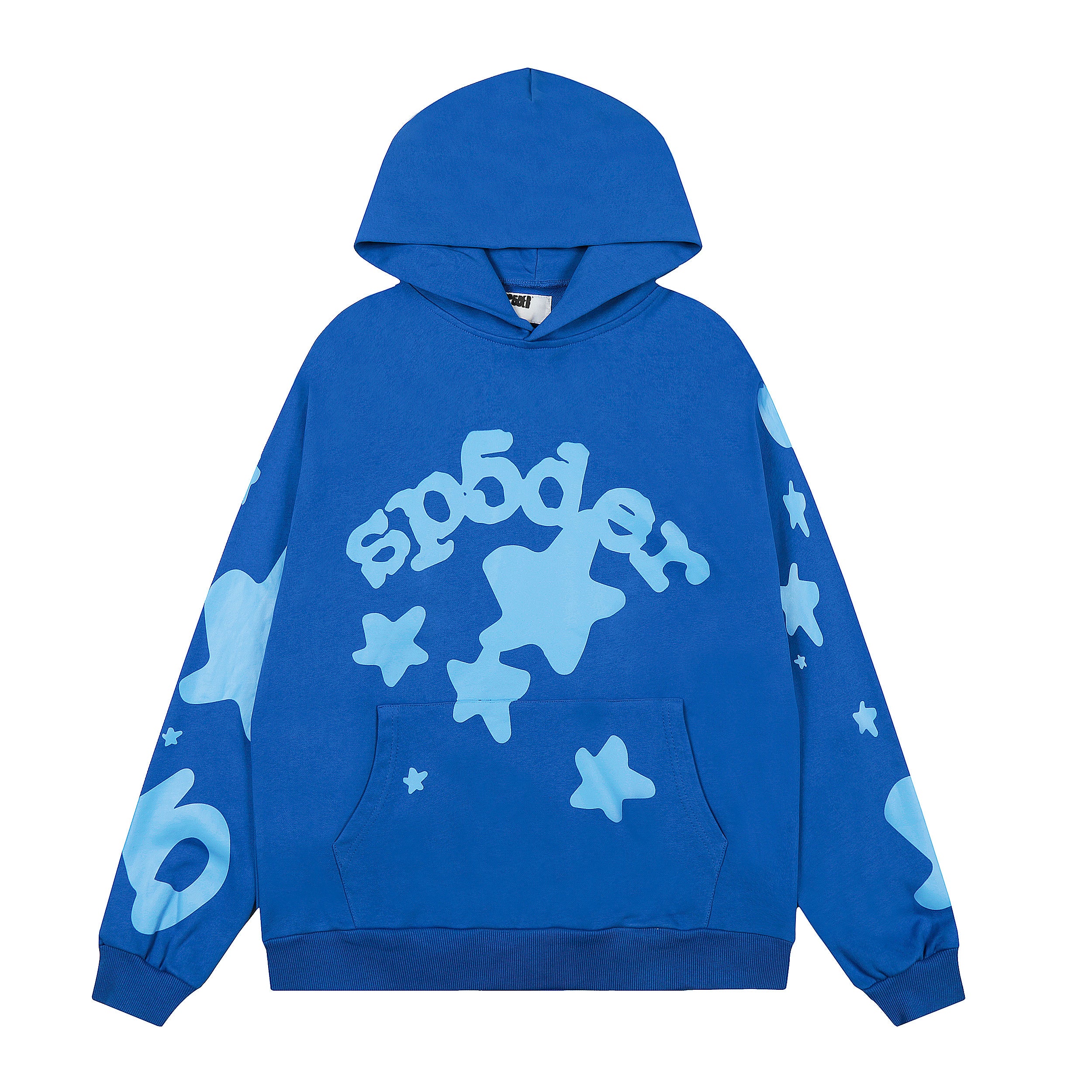 SP5DER hoodie Beluga V2 Dusty Blue