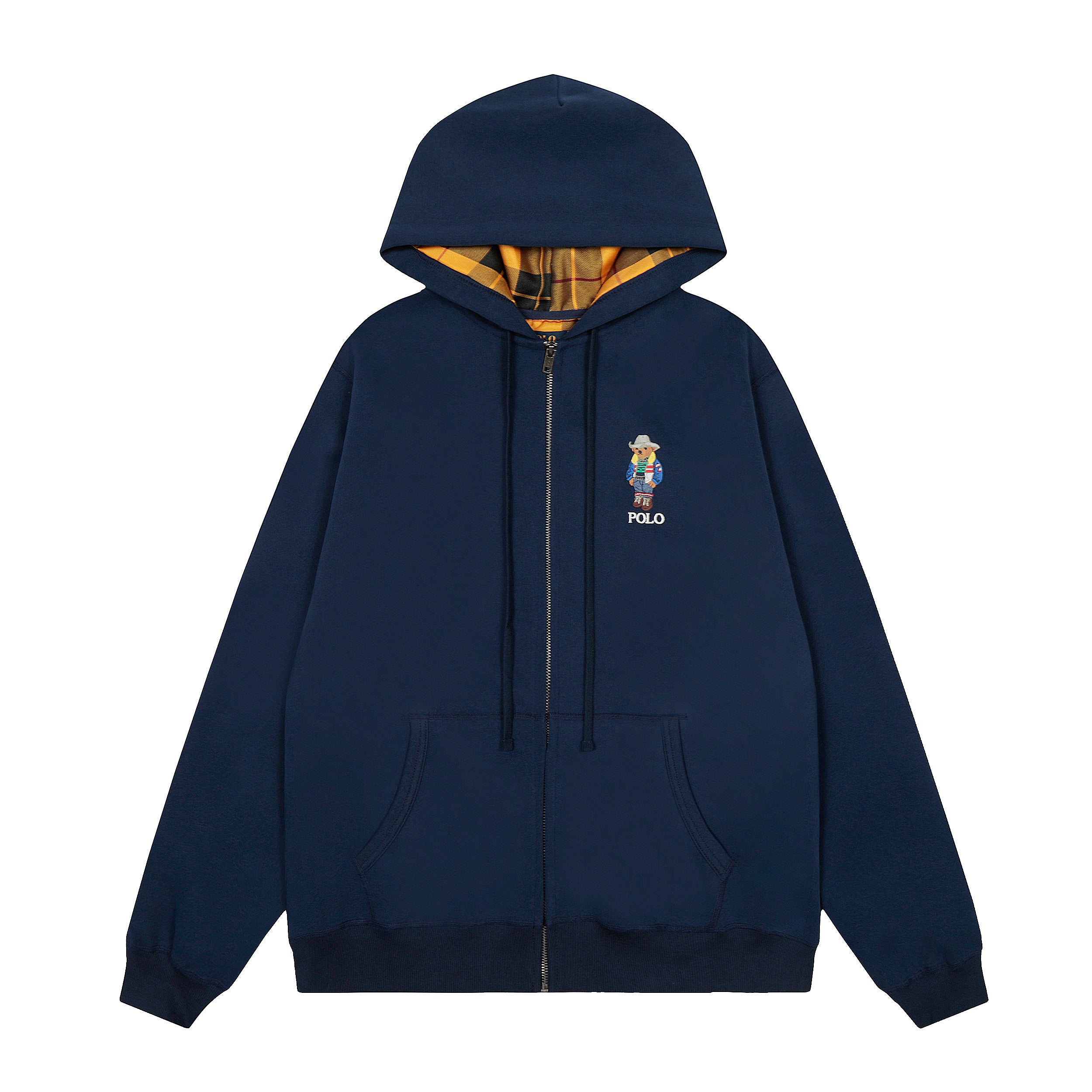 SWEAT ZIPPÉ POLO RALPH LAUREN "POLO BEAR" NAVY | L'Emblème Ludique