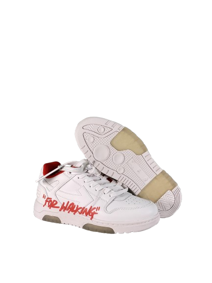 Off-White Out of Office – White / Red “For Walking”