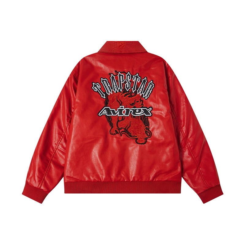 VESTE CUIR TRAPSTAR x AVirex | L'Alliance Légendaire