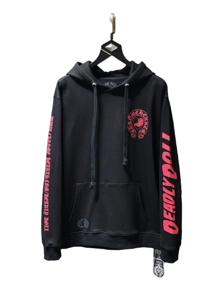 Chrome Hearts x Deadly Doll Online Exclusive Hoodie 'Black/Red'