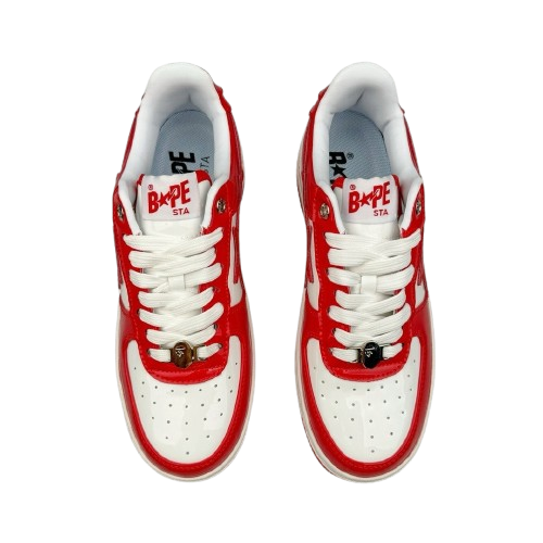 BAPE STA “Red Patent Leather”