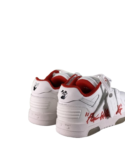 Off-White Out of Office – White / Red “For Walking”