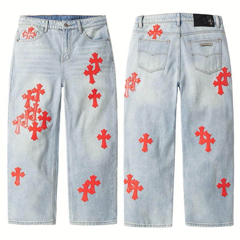 JEAN CHROME HEARTS "RED PATCH" | La Rébellion en Héritage