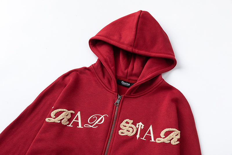 Ensemble trapstrar - script zip through hoodie tracksuit