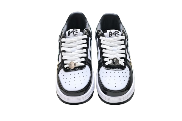 BAPE STA Low “Black & White”