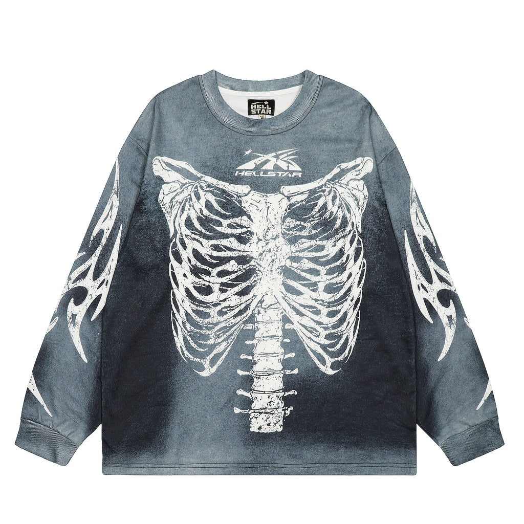 T-SHIRT MANCHES LONGUES HELLSTAR SKELETON