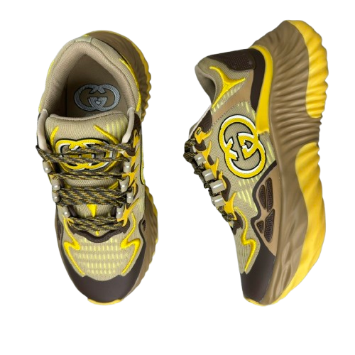 GUCCI BASKETS RIPPLE - L'ONDE DE CHOC DU DESIGN FUTURISTE