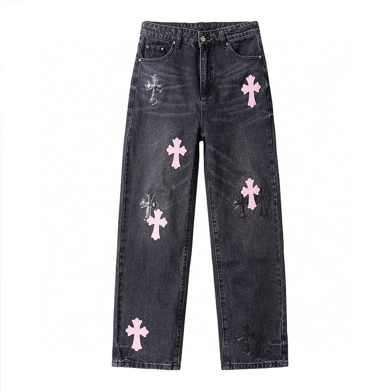 JEAN CHROME HEARTS x LEVI'S 550 ROSE CROISÉ | L'Alliance Iconique