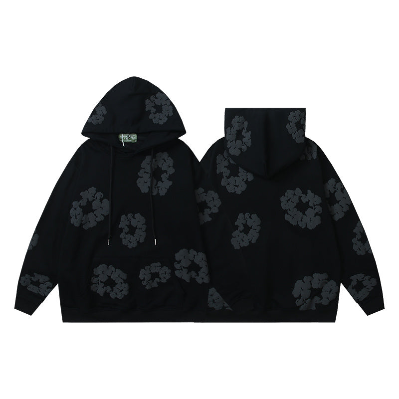 SWEAT DENIM TEAR NOIR | La Mémoire du Coton