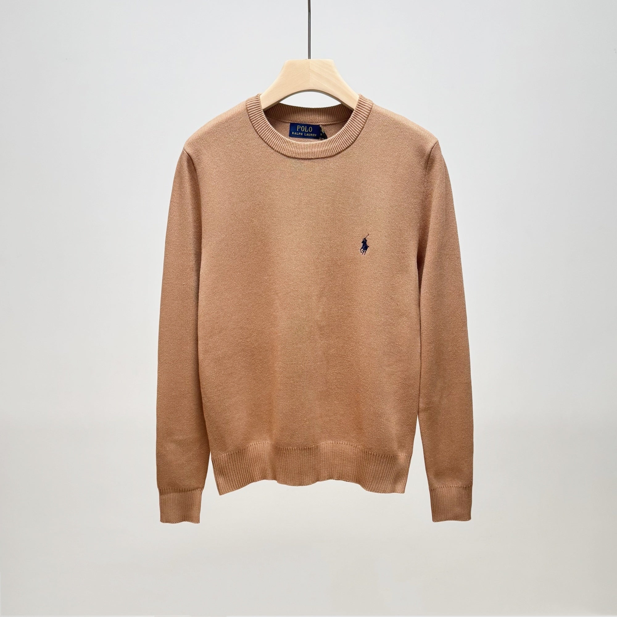 PULLOVER RALPH LAUREN MESH-KNIT COTTON CREWNECK | L'Élégance Respirante