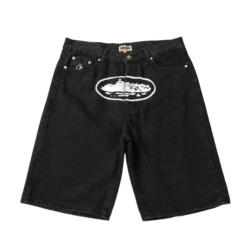 Corteiz shorts en Jean Denim