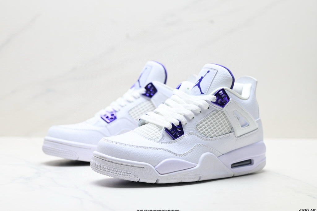AIR JORDAN 4 RETRO « METALLIC PURPLE » - LA FRAÎCHEUR VIOLETTE MÉTALLISÉE