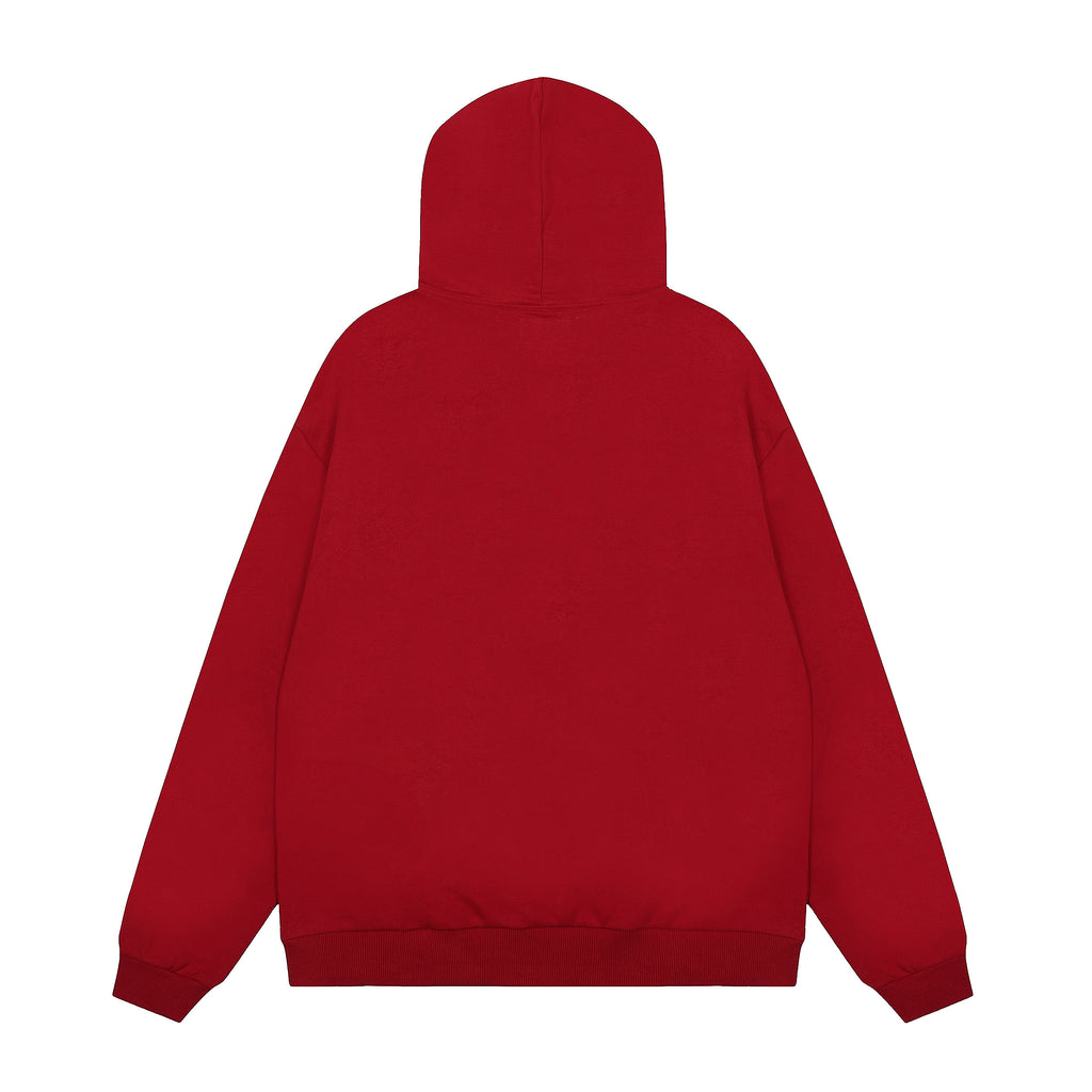 SP5DER OG WEB V2 HOODIE ROUGE | La Passion en Couleur