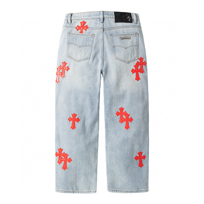 JEAN CHROME HEARTS "RED PATCH" | La Rébellion en Héritage