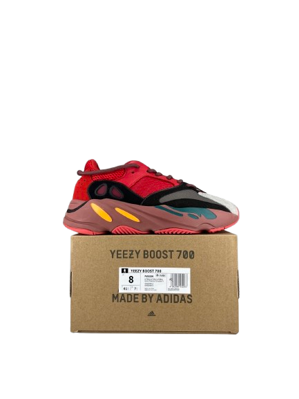 YEEZY 700 HI-RES RED - L'INCANDESCENCE ROUGE - V1 RÉTRO-FUTURISTE
