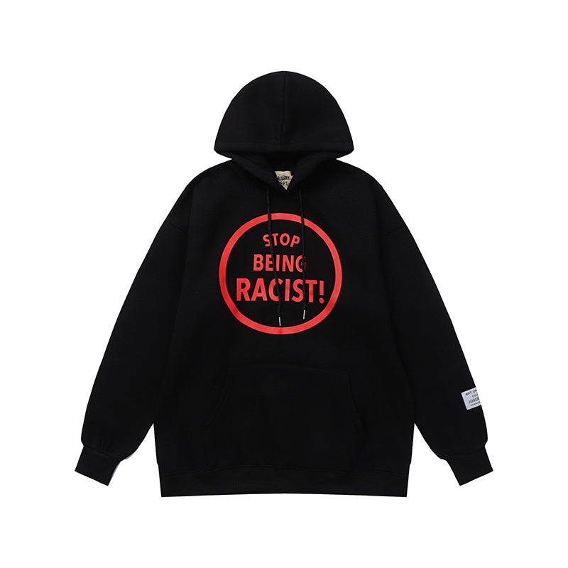 HOODIE GALLERY DEPT "STOP BEING RACIST" | Le Message qui Défie