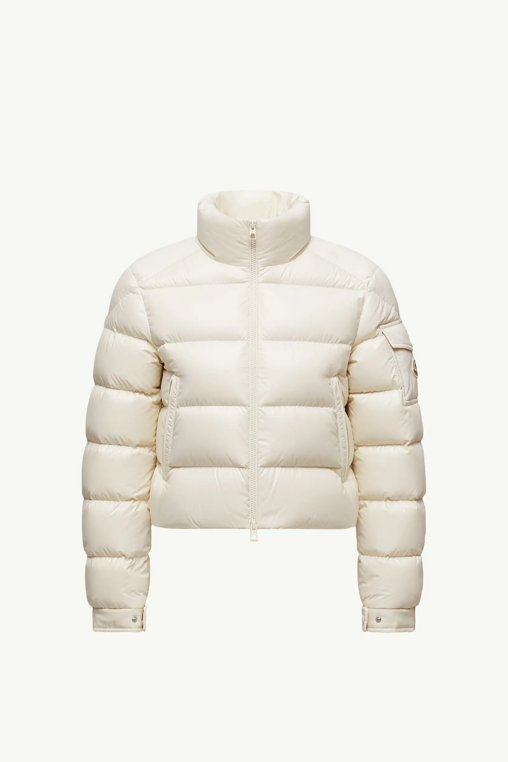 DOUDOUNE MONCLER BLANCHE FEMME | ICÔNE DE PURETÉ ALPINE