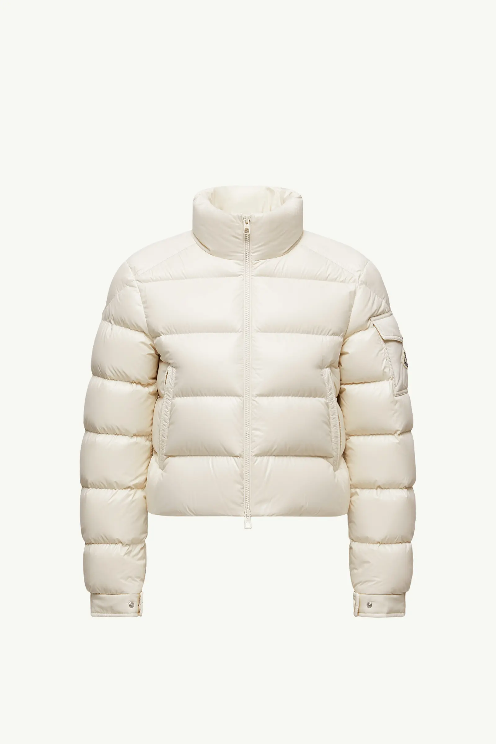 DOUDOUNE MONCLER BLANCHE FEMME | ICÔNE DE PURETÉ ALPINE