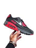 NIKE AIR MAX 90 « IRON GREY / FIRE RED » - LE CONTRASSE INDUSTRIEL