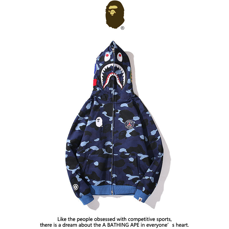 Hoodie BAPE Shark x PSG - Édition Collector