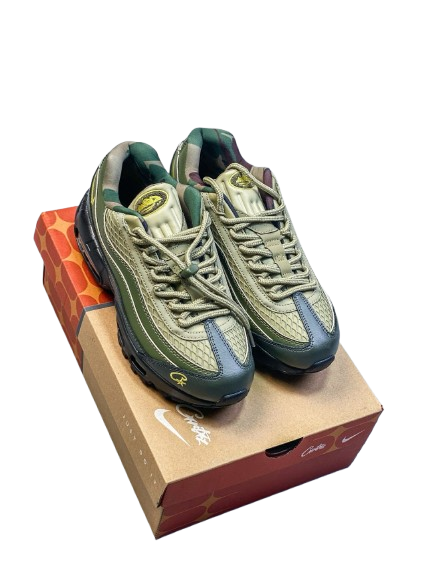 CORTEIZ X NIKE AIR MAX 95 GUTTA GREEN - LA VIGNE SAUVAGE DE L'UNDERGROUND