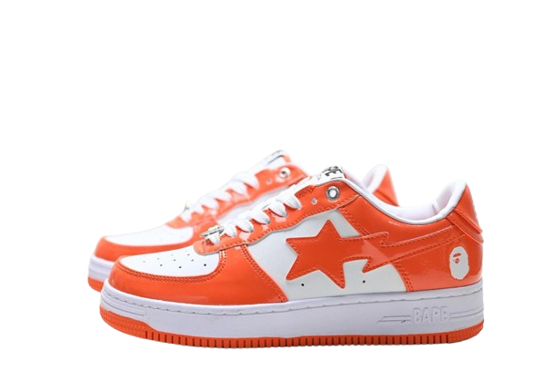 BAPE STA “Orange Patent”