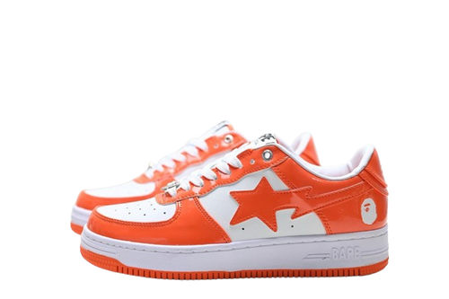 BAPE STA “Orange Patent”