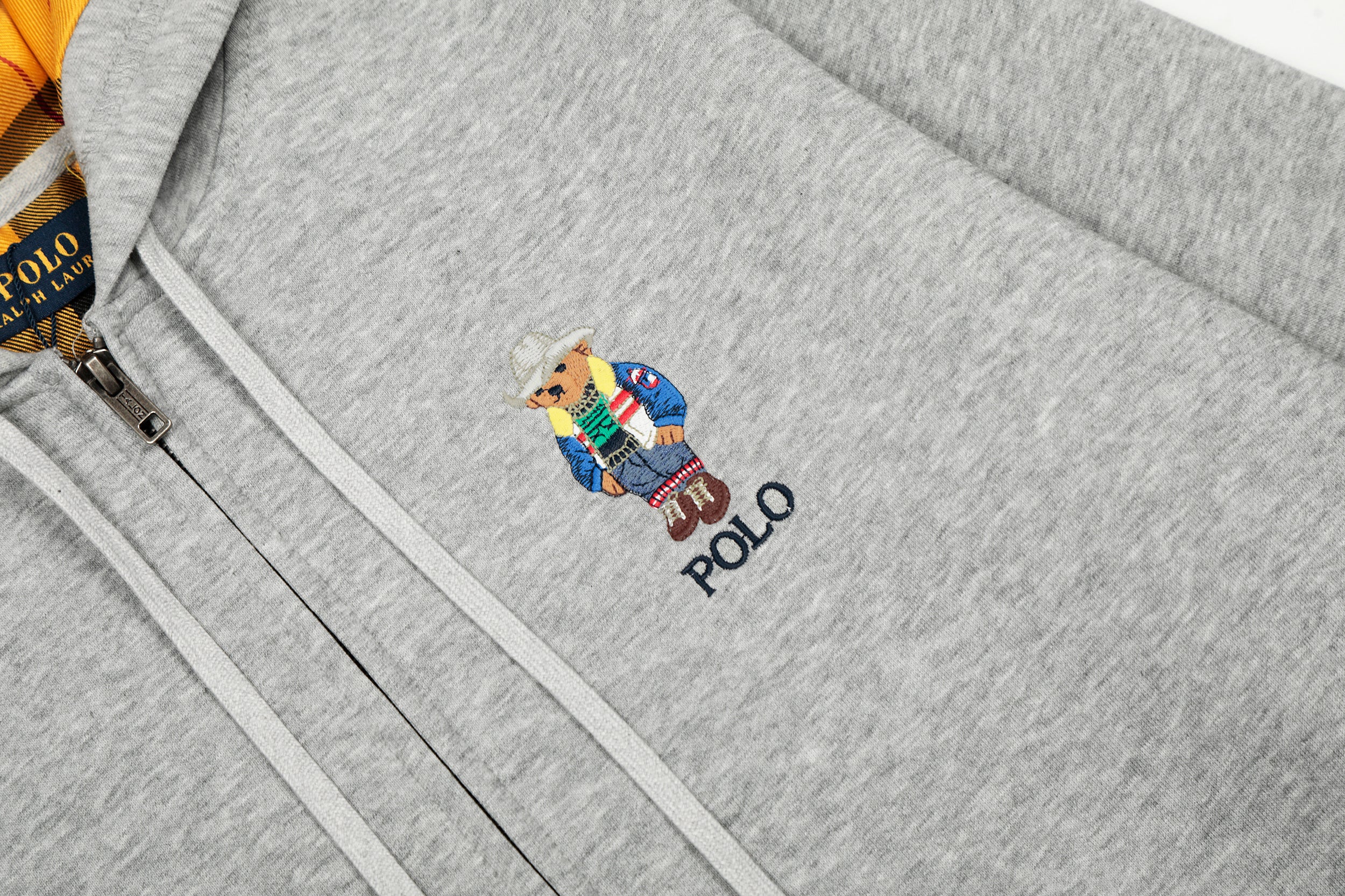 SWEAT ZIPPÉ POLO RALPH LAUREN "POLO BEAR" NAVY | L'Emblème Ludique