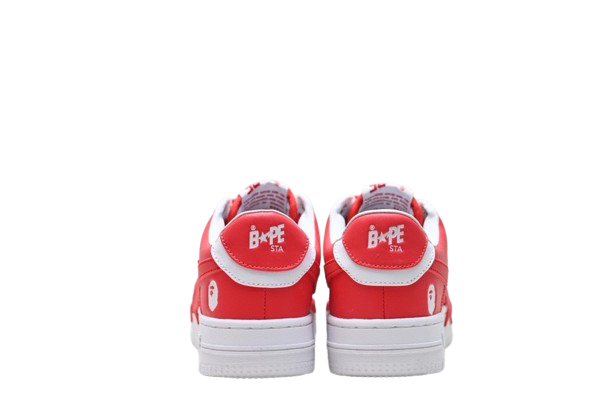 BAPE STA Low “Red &amp; White”