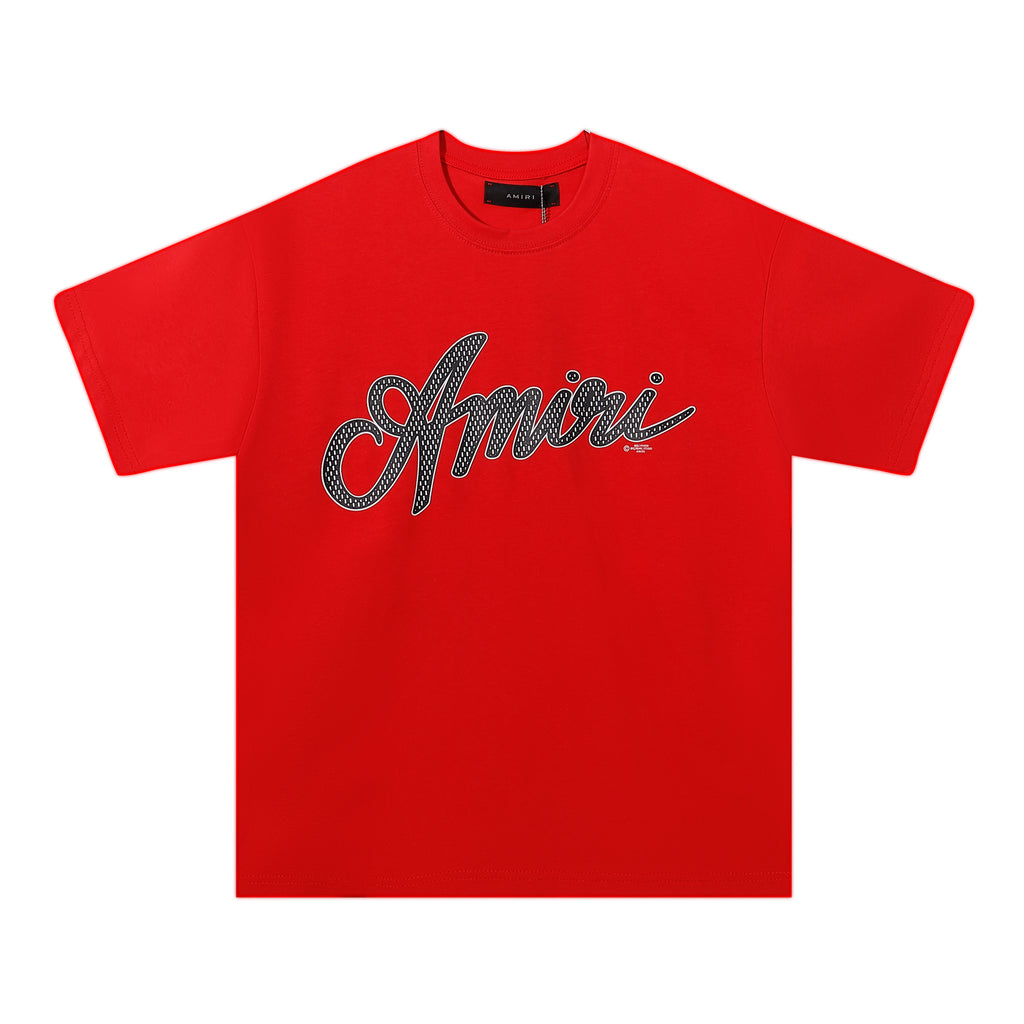 T-SHIRT AMIRI SCRIPT NOIR | L'Écriture du Luxe