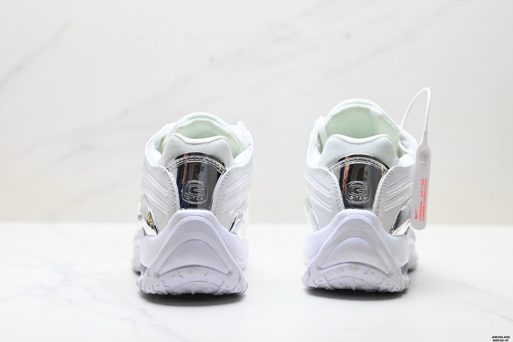 NIKE NOCTA HOT STEP 2  WHITE / SILVER  - L'AVENIR EN BLANC ET ARGENT