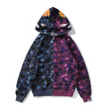 BAPE Hoodie Color Camo Shark Full Zip - Édition Limitée