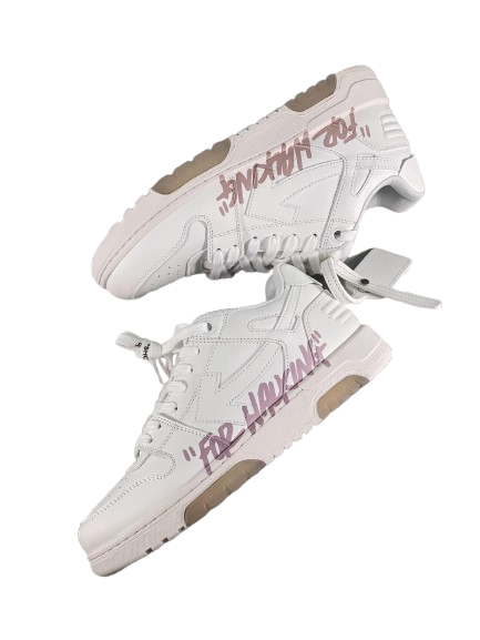 Off-White Mid "Scribble White"