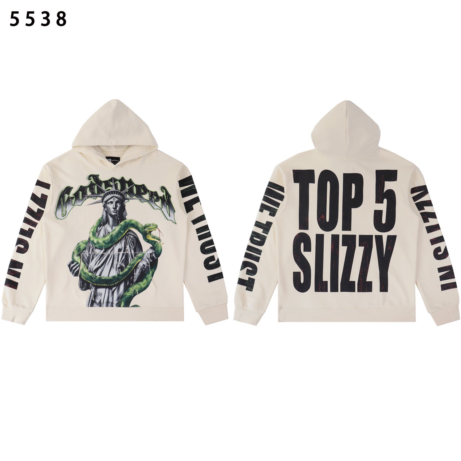 HOODIE GOD SPEED "TOP SLIZZY" | L'Élégance Rapide