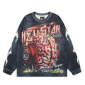 T-SHIRT HELLSTAR MANCHE LONGUE BRAIN