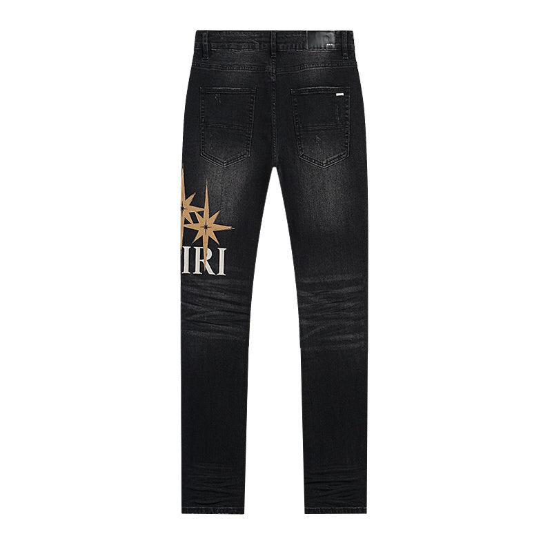JEAN AMIRI STARBURST APPLIQUÉ | L'Éclat Noir