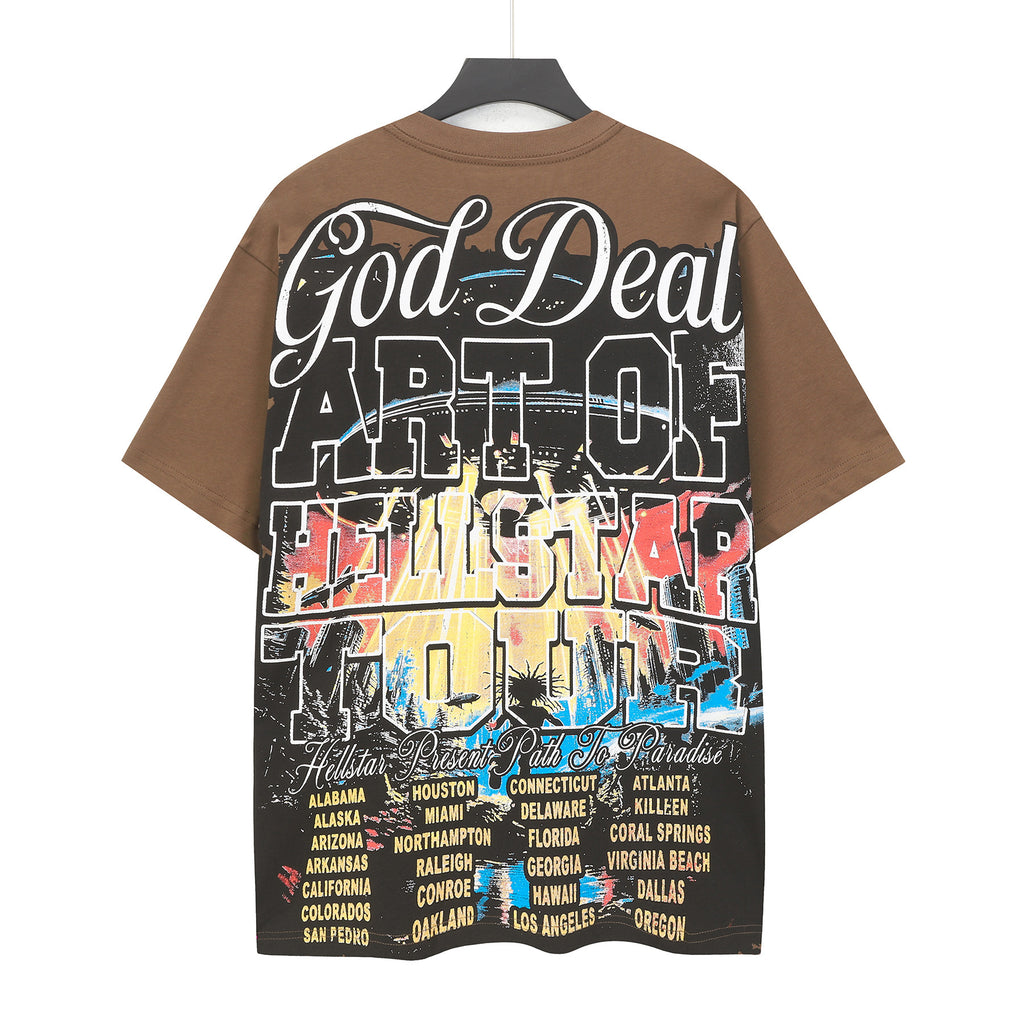 T-SHIRT HELLSTAR ESCAPE | L'Évasion des Ombres