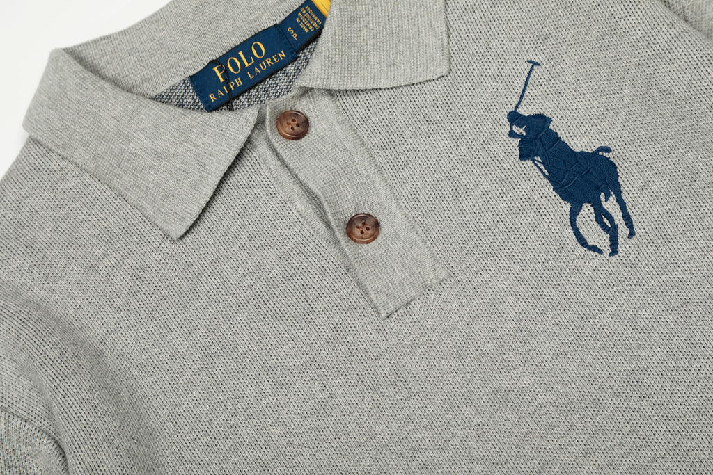 T-SHIRT POLO RALPH LAUREN MANCHES LONGUES REFINED NAVY | L'Essence du Style Intemporel