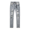 JEANS AMIRI MX1 PAINTER BLEU | L'Artisanat Rebelle