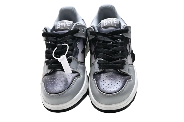 BAPE SK8 STA – Gris & Noir