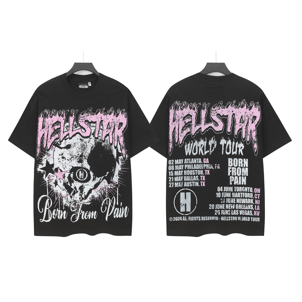 T-SHIRT HELLSTAR "BORN FROM PAIN" | La Force Née de l'Épreuve
