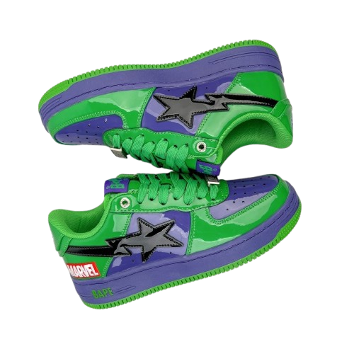 BAPE STA “Green & Purple Comic Edition”