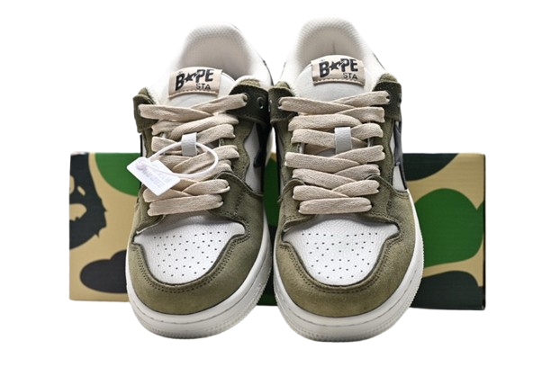 BAPE SK8 STA – Olive & Noir