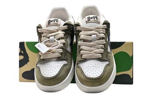 BAPE SK8 STA – Olive & Noir