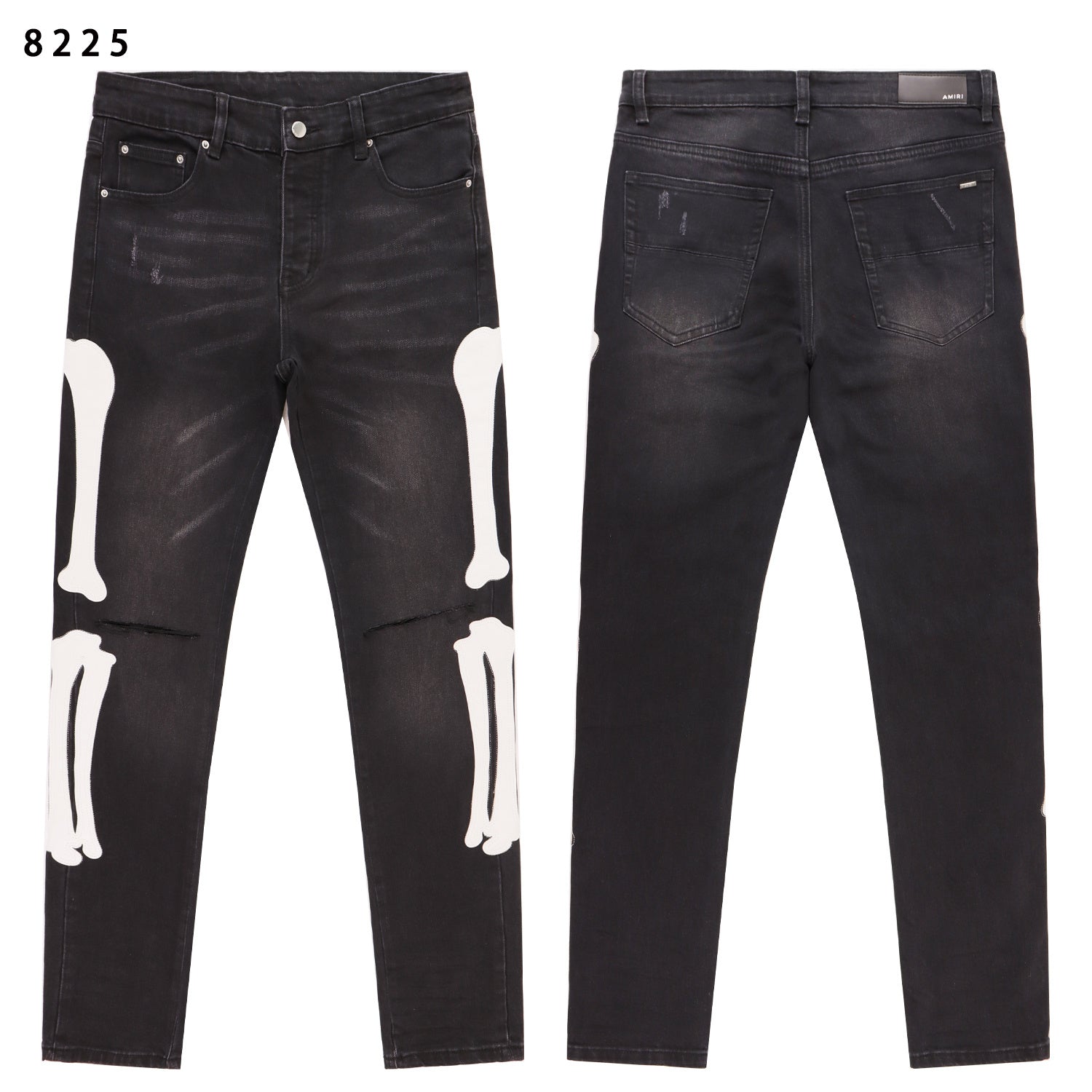 JEAN SKINNY AMIRI EFFET USÉ | L'Art du Déclin Raffiné