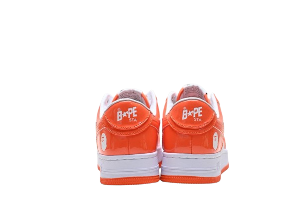 BAPE STA “Orange Patent”