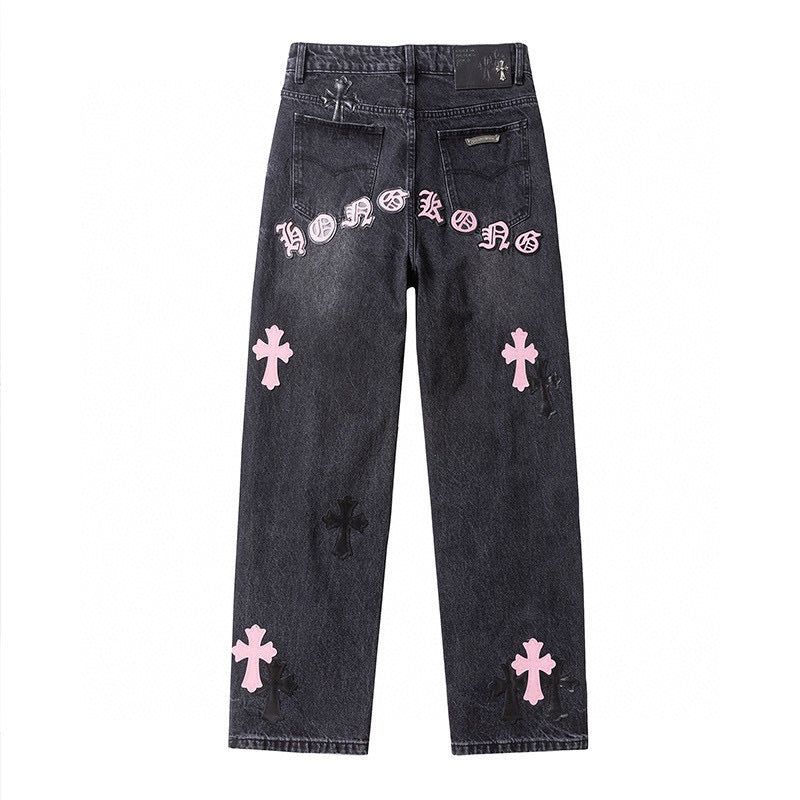 JEAN CHROME HEARTS x LEVI'S 550 ROSE CROISÉ | L'Alliance Iconique